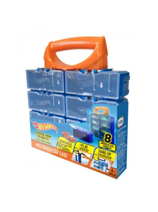 Контейнер на 8 машинок Hot Wheels HWCC8A Різнобарвний (4893825027064)