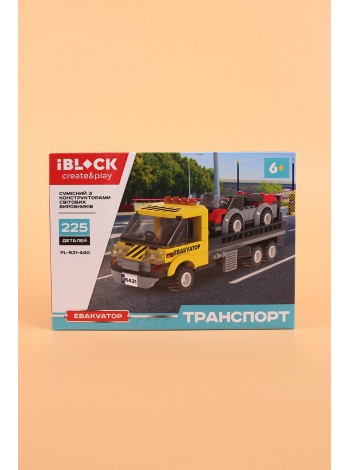 Конструктор Евакуатор Iblock PL-921-440 Різнобарвний (2000989445913)
