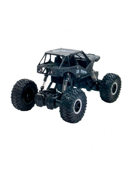 Машинка off-road кравлер на р/к 1:18 матовий чорний Sulong Toys DD651739