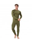 Комплект тактічної термобілизни Eagle JA-09 на флісі Green XXL (3_02558)