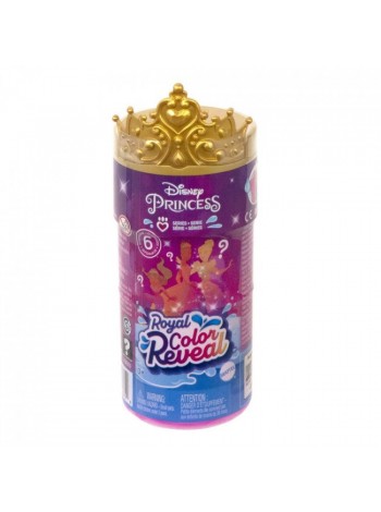 Набір сюрприз із мінілялькою Royal Color Reveal Disney Princess HMB69 (194735123759)