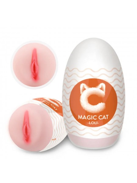 Еластичний мастурбатор MAGIC CAT реалістична вагіна