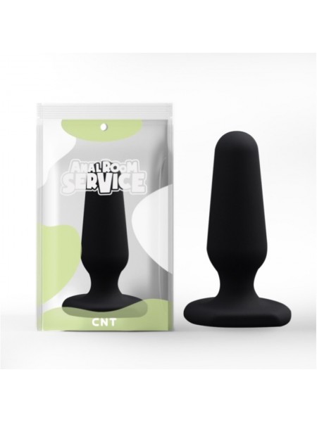 Чорна анальна пробка Anal Rider Small Cnt