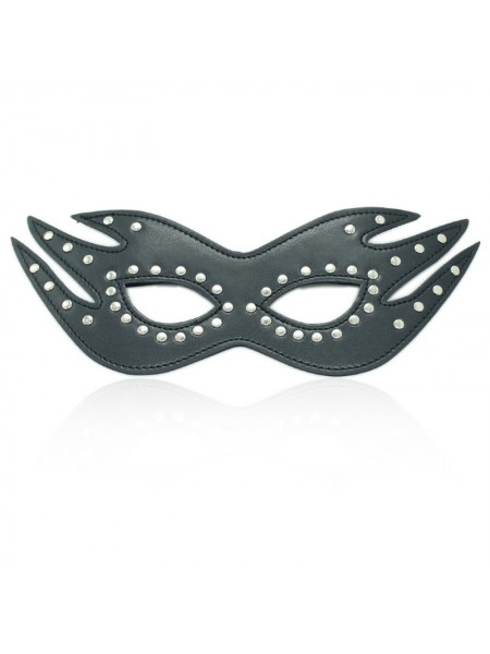 Маска на очі Leather Cat Mask Black Bdsm4u