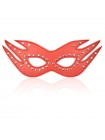 Маска на очі Leather Cat Mask Red Bdsm4u
