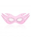 Маска на очі Leather Cat Mask Pink Bdsm4u