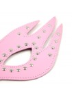 Маска на очі Leather Cat Mask Pink Bdsm4u