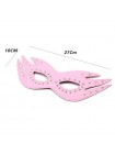 Маска на очі Leather Cat Mask Pink Bdsm4u