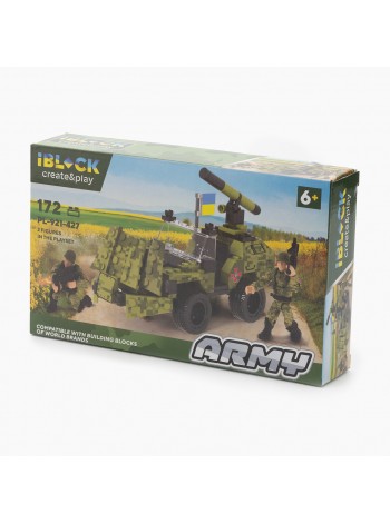 Дитячий конструктор "Армія" IBLOCK PL-921-427-172 Різнобарвний (2000989700555)