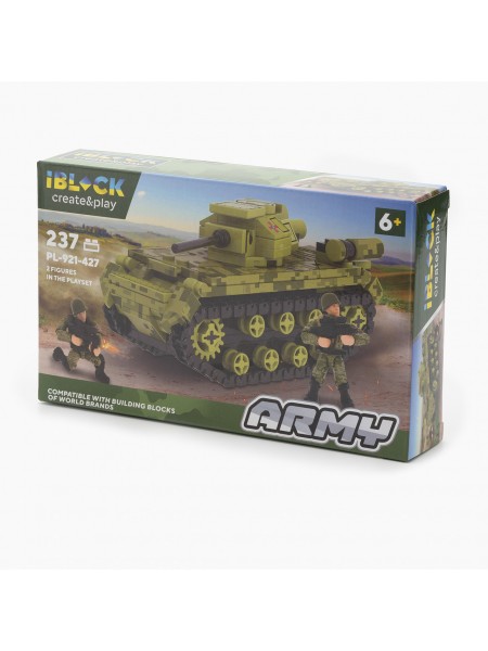 Дитячий конструктор "Армія" IBLOCK PL-921-427-273 Різнобарвний (2000989700586)