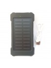 УМБ Power Bank Solar 10000 mAh повербанк із сонячною панеллю та ліхтариком Black (11228-hbr)