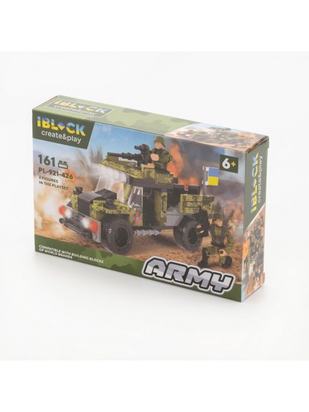 Конструктор IBLOCK PL-921-426-161 Різнобарвний (2000989594543)