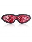 Маска із закритими очима червона на гумці Fantasy Crocodile Pattern Blindfold Bdsm4u