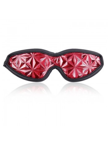 Маска із закритими очима червона на гумці Fantasy Crocodile Pattern Blindfold Bdsm4u