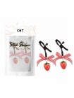 Затискачі для сосків із полуничками Cnt Nipple Fantasy Strawberry Clamps