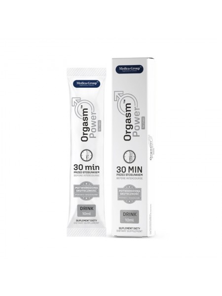 Краплі для чоловіків Orgasm Power for Men Drink 10 мл Medicagroup