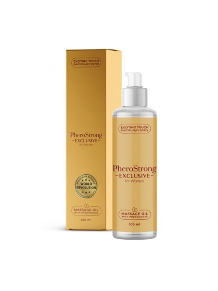 Масажна олія з феромонами PheroStrong Exclusive for Women Massage Oil 100 мл