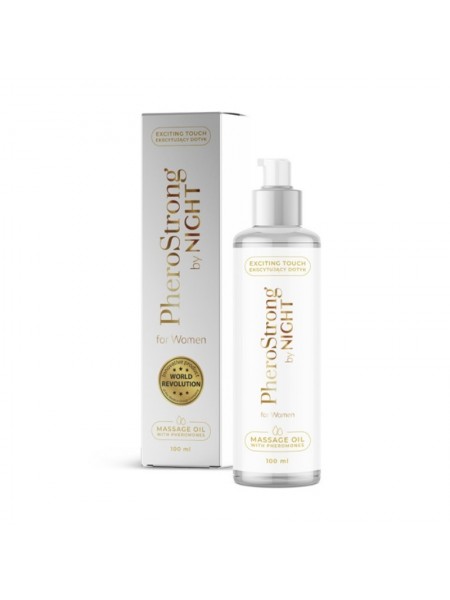 Масажна олія з феромонами PheroStrong By Night for Women Massage Oil 100 мл