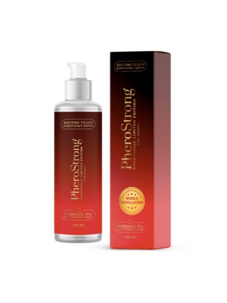 Масажна олія з феромонами PheroStrong Limited Edition for Women Massage Oil 100 мл