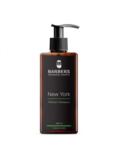 Шампунь для чоловіків тонізувальний Barbers New York 400 мл