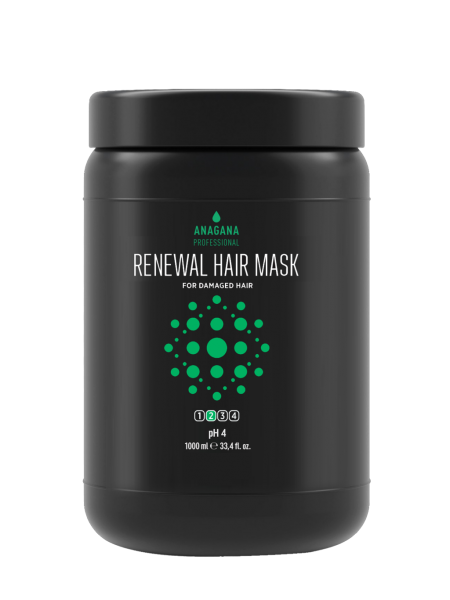 Маска Відновлення для пошкодженого волосся RENEWAL MASK for damaged hair ANAGANA 1000 мл