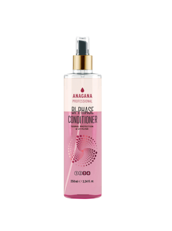Двофазний кондиціонер Термозахист для всіх типів волосся з UV-фільтром ANAGANA 250 мл