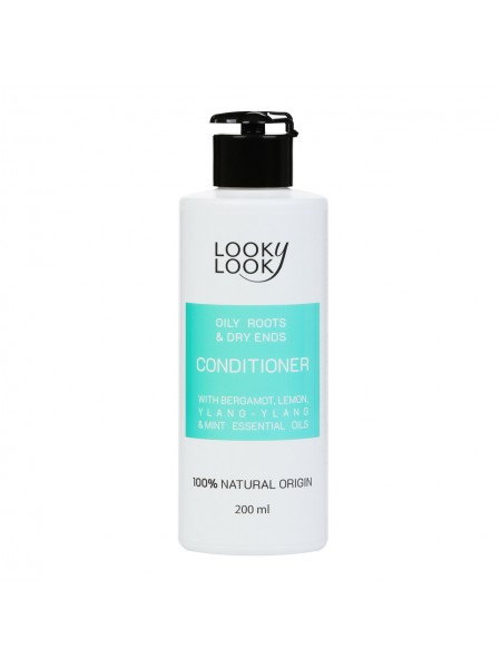 Кондиціонер для жирних коренів і сухих кінчиків Looky Look 200 мл