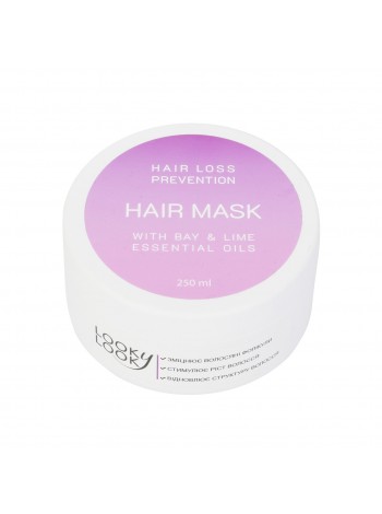 Маска проти випадання волосся з олією Бей Looky Look 250 мл