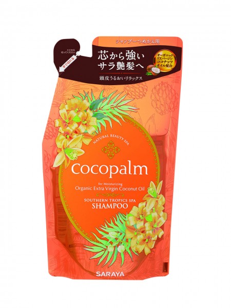 Шампунь Southern Tropics Spa для оздоровлення волосся і шкіри голови Cocopalm наповнювач 380 мл