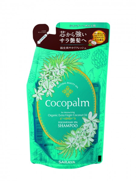 Шампунь Polynesian SPA для оздоровлення волосся і шкіри голови Cocopalm наповнювач 380 мл