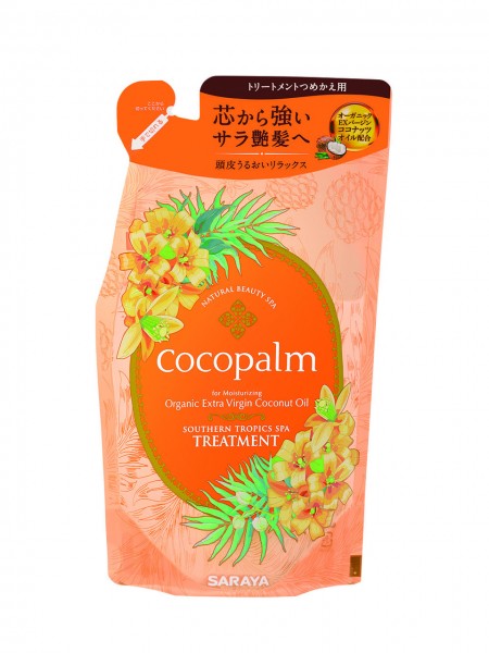 Кондиціонер Southern Tropics Spa для оздоровлення волосся і шкіри голови Cocopalm наповнювач 380 мл