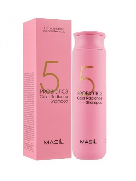 Шампунь із пробіотиками для захисту кольору 5 Probiotics Color Radiance Shampoo Masil 300 мл