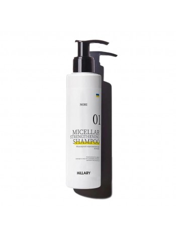 Міцелярний відновлювальний шампунь Nori Micellar Strengthening Shampoo Hillary 250 мл