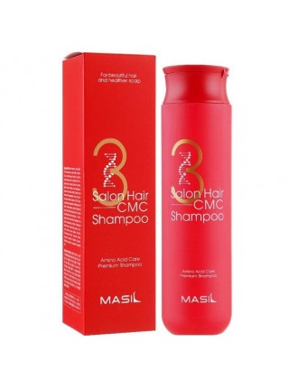 Відновлювальний шампунь з амінокислотним комплексом 3 Salon Hair CMC Shampoo Masil 300 мл