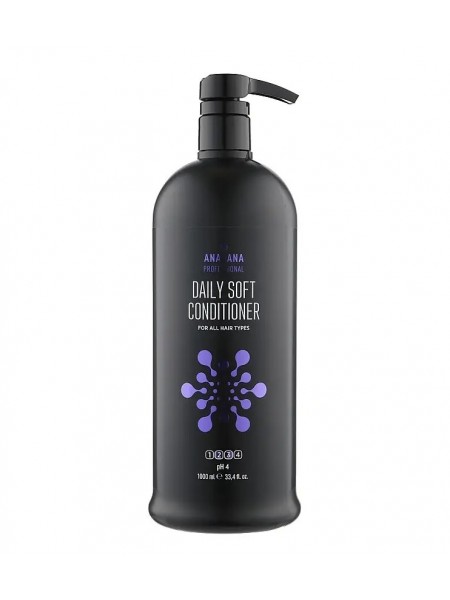 Кондиціонер щоденний м'який для всіх типів волосся ANAGANA DAILY SOFT CONDITIONER for all hair types 1000 мл