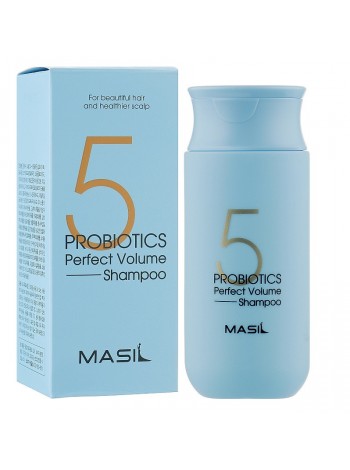 Шампунь із пробіотиками для ідеального об'єму волосся 5 Probiotics Perfect Volume Shampoo Masil 150 мл