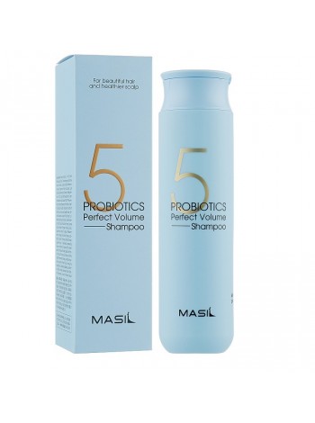 Шампунь із пробіотиками для ідеального об'єму волосся 5 Probiotics Perfect Volume Shampoo Masil 300 мл