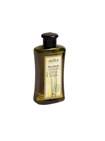 Шампунь поживний проти випадіння волосся з екстрактом аїру та житнього солоду Melica Organic 300 мл