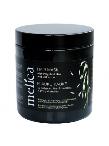 Маска для волосся з екстрактом вівса для нормального волосся Melica Organic 200 мл