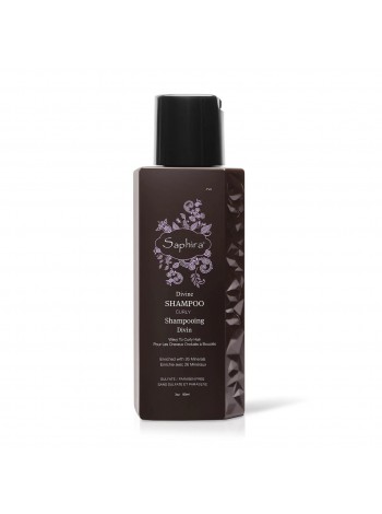 Мінеральний шампунь для кучерявого волосся CURLY Saphira 90 мл