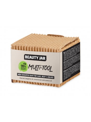 Шампунь чоловічий для волосся, тіла та бороди MultiTool Beauty Jar 60 г