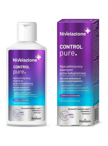 Шампунь проти лупи спеціалізований CONTROL PURE Nivelazione Farmona 100 мл