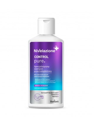 Шампунь проти лупи спеціалізований CONTROL PURE Nivelazione Farmona 100 мл