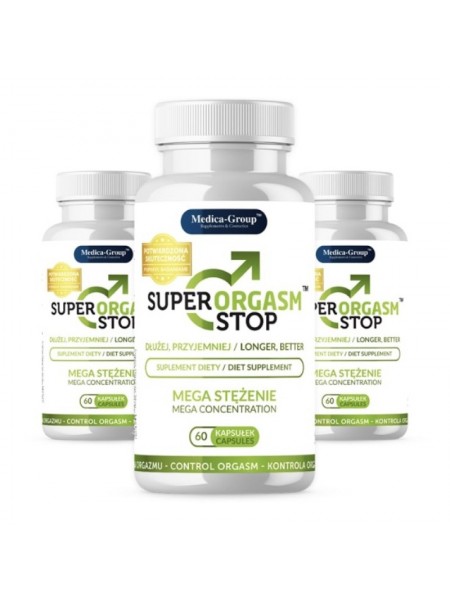 Препарат для відстрочки еякуляції Super Orgasm Stop Capsules 3x60шт Medicagroup