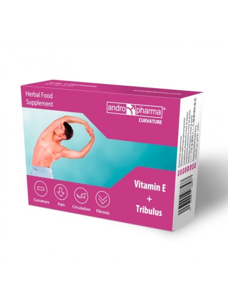 Препарат для корекції статевого члена Herbal Food Supplement Andropharma Curvature 30 шт. Andromedical