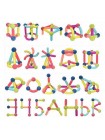 Магнітний конструктор 36 шт SKY Magnetic Sticks 8096