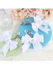 Затискачі для сосків Cnt White Bowknot Nipple Clamps