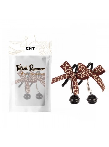 Затискачі для сосків Cnt Wild Lover Jingle Nipple Clamps