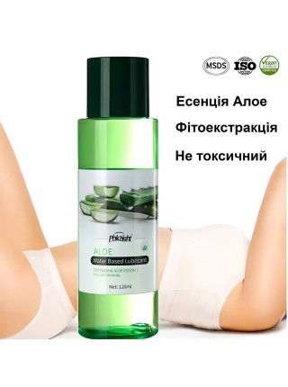 Лубрикант PinkNight на водній основі з екстрактом алое 120 ml