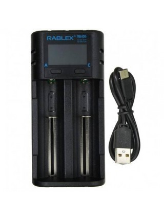 Зарядний пристрій для акумуляторів усіх типів RABLEX RB 406 Ni-Mh/Li-ion/Ni-CD/18650/ААА